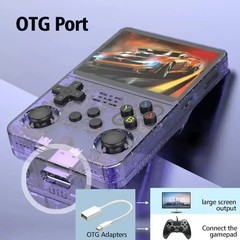 R36S Retro Handheld Game Console 3.5 Inch IPS Screen 64GB 128GB 256GB