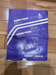 Atari Super Pong Pro-Am 10 Console – In Box w/ Original Manual (Tested)