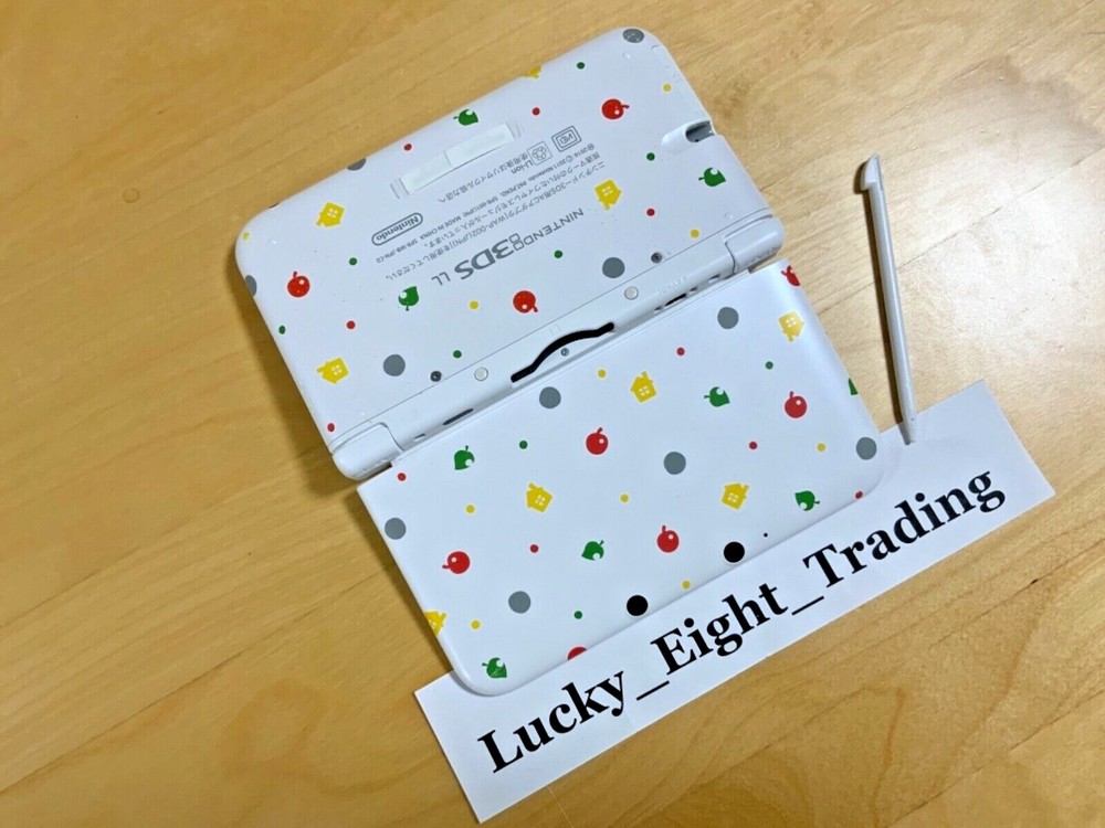 Nintendo 3DS XL LL Animal Crossing Limited Console Stylus Japanese ver [H]