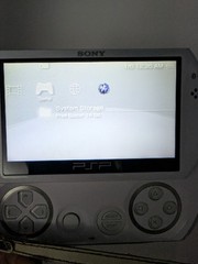 Sony PSP Playstation Portable Go N-1001 Console White with 12 GB memory card