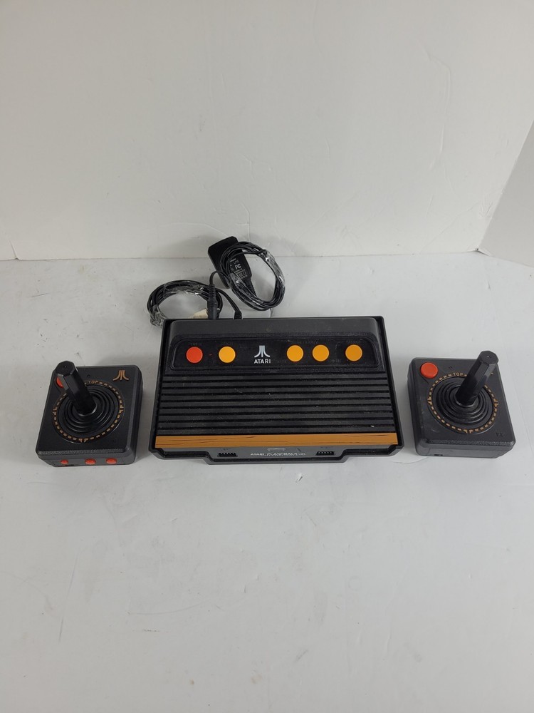 Atari Flashback 4 Home Console Black with 2 Joysticks (Pre-owned – tested)