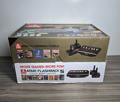 Atari Flashback 9 Gold Console with 120 Built-in Games + Flashback 5 (Read)