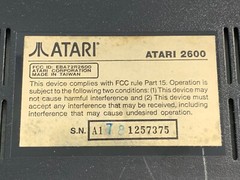 Atari 2600 Junior Jr Rainbow Video Game Console System w/ Controller (READ DESC)
