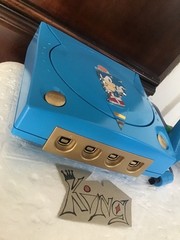💙 SEGA Dreamcast HKT-3020 Home Console 💙 Edition🌟💙 GOLD/BLUE
