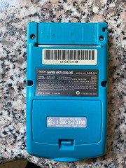 Nintendo Game Boy Color Handheld Game Console -Teal (with super Mario land game)
