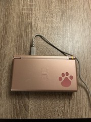 Nintendo DS Lite Nintendogs Edition Metallic Rose Console RARE w/ Charger Stylus