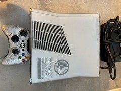 Microsoft Xbox 360 S Halo: Reach Limited Edition Silver Console . READ! Works.