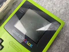 Nintendo Game Boy Color Kiwi Handheld System – Tested/Working + Pokemon Shell
