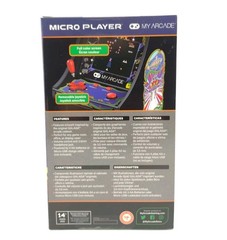 My Arcade Galaga Micro Player Retro Handheld Mini Arcade Game NEW SEALED