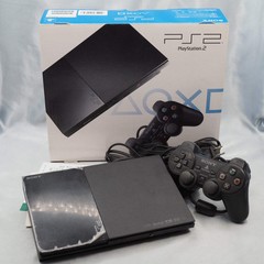 PS2 Console system SCPH-90000 Charcoal Black Boxed Tested Japanese games only