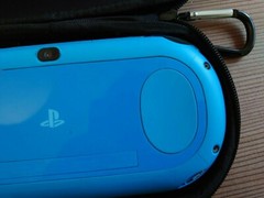 PlayStation Vita Wi-Fi Model PCH-2000 ZA23 Aqua Blue Console + USB ,Pouch Set