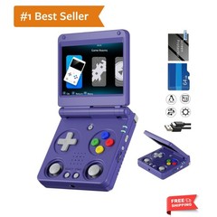 Flip Retro Handheld Game Console Retro Gaming Console with 64G Preloaded 5532…