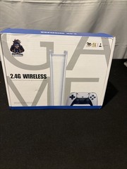 Game 2.4G Wireless Home Console White 4K Resolution Dual Players 3D Audio
