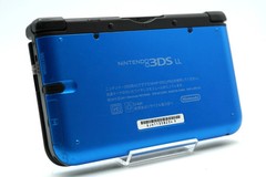 Nintendo 3DS XL LL Blue Black region free console game [Rank B] #001