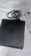 Sony PlayStation 4 Slim Black Console with Controller HDMI USB Ethernet