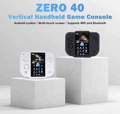 New ZERO 40 Video Game Console 4” IPS Multi-touch Screen Android Wifi Black