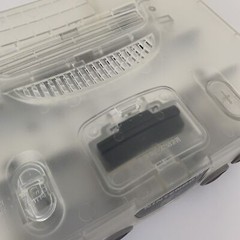 NEW Nintendo 64 N64 Limited Clear White Skeleton Custom Console Only Funtastic