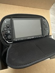 SONY PSP-1001 Black Console W/ Charger, New Battery, Memory Stick. Tested!