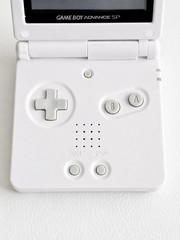 Gameboy Advance SP Gba Sp AGS 001 White GBA SP AGS 001 with charger bundle