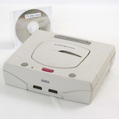Sega Saturn Console -System Only- WHITE HST-3220 Tested JAPAN -NTSC-J- 028432