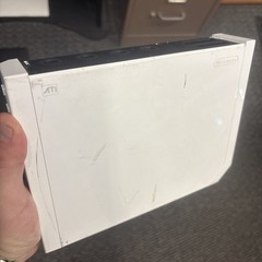 Nintendo Wii White RVL-001 Console FOR PARTS ONLY