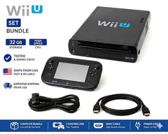 Nintendo Wii U Console 32GB Basic Set Black Used