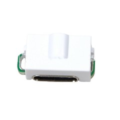 1Pc Fit For Gameboy Advance SP GBA SP USB-C Charging Audio Port Mod White Insert