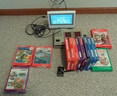 INTELLIVISION 2 5872 Console Rf, Power, Switch Box 13 Gms Works