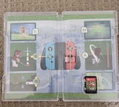 Nintendo Switch, Box, Controller With 3 Games – Mario Golf, Splatoon 3, Pokémon