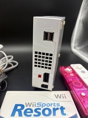 TESTED! Nintendo Wii Model RVL-001 Console Bundle w/ Wii Sports Resort + More!