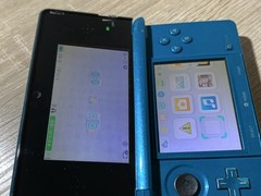 1646 Nintendo 3DS Aqua Blue Normal TESTED