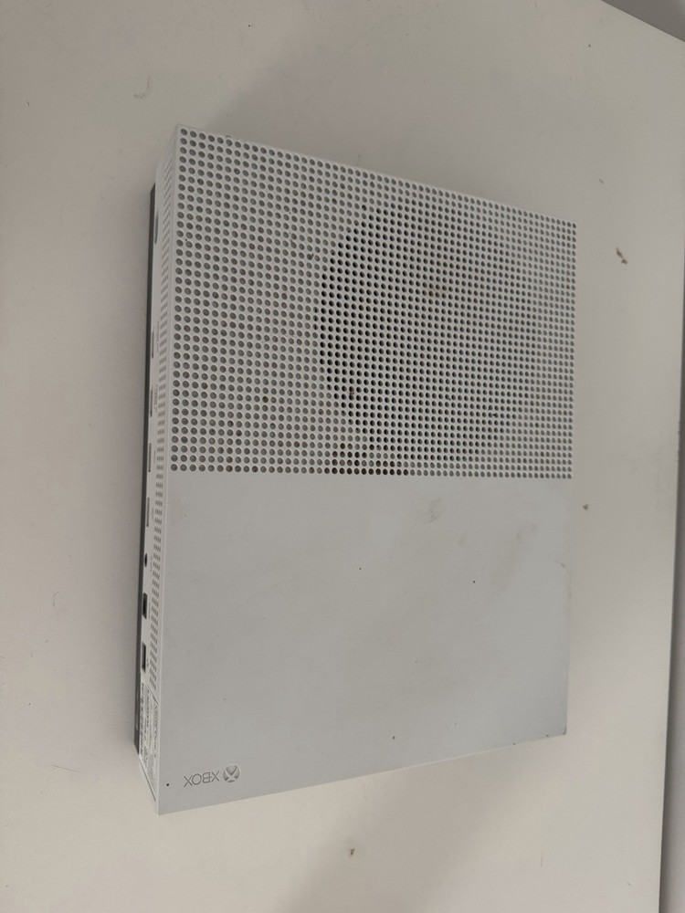 Microsoft Xbox One S White 1681 Home Console HDMI USB-A Ethernet S/PDIF 2018