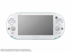 USED PS Playstation vita Wi-Fi model LIGHT BLUE WHITE with all items ZA14 JAPAN
