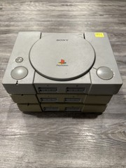 (3) Sony PlayStation PS1 – SCPH-1001 Console Only Powers On Parts / Repair Only