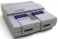 Super Nintendo Console System SNS-001 + Street Fighter 2 II SNES Bundle Set