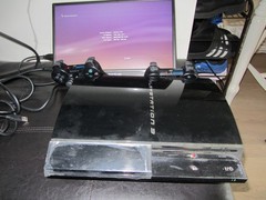 Sony PlayStation 3 Fat Phat PS3 300GB Console Black CECHA01 with Games and Extra