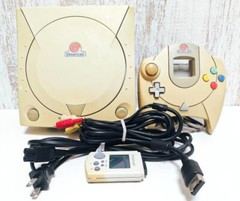 SEGA Dreamcast Console White HKT-3000 Console Controller 100V TV Game Tested