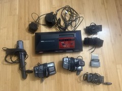 Sega Master System Lot W/ 12 Games, 3D Glasses, & Original Paperwork