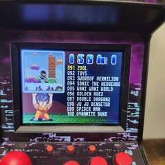 Retro Mini Arcade Machine ARCTIC WOLF Handheld 156 Classic VideoGames W-Battery