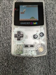 Nintendo Game Boy Color Clear System New Screen Cover Installed! Restored!