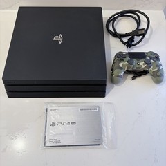 Sony PlayStation 4 Pro Slim 1TB Console w/ 1 CamoController/Cables/Sealed Guide