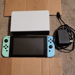 Nintendo Switch OLED Console Black White Blue Green Dock Joy-Con Wi-Fi