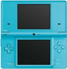 Nintendo DSi Light Blue Handheld Console Game System