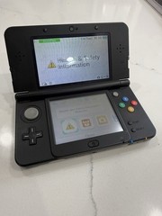 Nintendo New Nintendo 3DS Black Handheld Console 3D Audio Technology