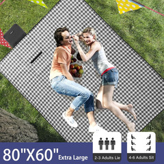 Picnic Blanket Outdoor Extra Large Picnic Mat 80″X60″ Camping Blanket Beach Blan