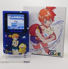 Laminated OLED Screen – Misty Game Boy Color w/ Case – New Speaker, Recapped