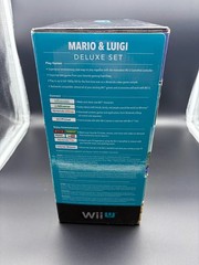 NO CONSOLE Nintendo Wii U Mario & Luigi Deluxe Set BOX ONLY