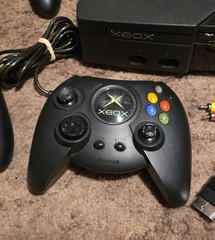 Original Xbox Console + 3 Controllers & 10 Games – Red/Green Light Error Code 7