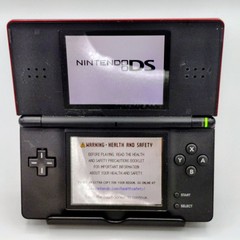 Nintendo DS Lite -Red Crimson With Charger 24hr Ship 🇨🇦