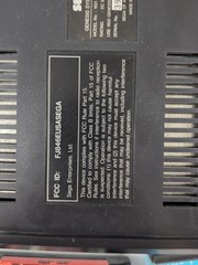 Original SEGA GENESIS Console MK-1601 System + Controller Cords 3 Games Tested